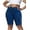 Royal Blue, variant on Gocolloa Womens Plus Size Jean Shorts Stretchy Cargo Bermuda Shorts High Waisted Y2k Denim Shorts Black 22W