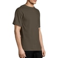 thumbnail image 5 of Hanes Authentic Men's Short Sleeve Crewneck T-Shirt, Big and Tall Sizes Available S-5XL, 5 of 5