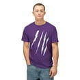 thumbnail image 5 of Effete Feline Claw Marks Scratch Unisex HD Cotton™ T-Shirt, 5 of 6
