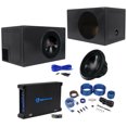 thumbnail image 1 of Alpine Type-R R2-W12D4 12" 750w RMS Subwoofer+Vented Box+Mono Amplifier+Amp Kit, 1 of 12