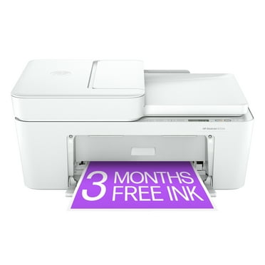 HP DeskJet 4252e Wireless All-in-One Color Inkjet Printer, Scanner, Copier, 3 Months Free Ink