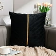 thumbnail image 4 of Paquete de 2 fundas de almohada para reposacabezas de terciopelo holandés para sala de estar, cojín para sofá, reposacabezas para oficina Vhermosa CPB-YL459-3, 4 of 5