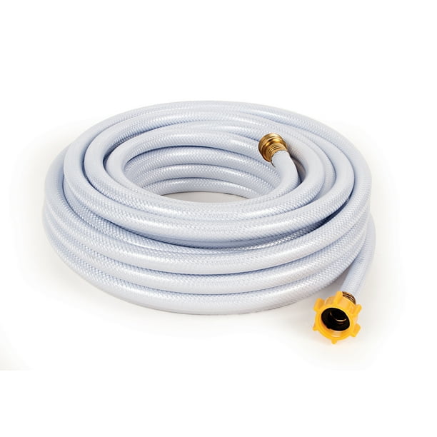 Camco Tastepure White Rv Marine 50 Drinking Water Hose With 5 8 Inner Diameter Walmart Com Walmart Com