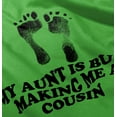 thumbnail image 5 of Proud Niece Nephew Excepting Auntie Toddler Boy Girl T Shirt Infant Toddler Brisco Brands 6M, 5 of 6