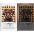 thumbnail image 2 of Caroline's Treasures SC9235CNL German Shorthaired Pointer Fall Leaves Portrait Ceramic Night Light, 6x4x3", multicolor, 2 of 2
