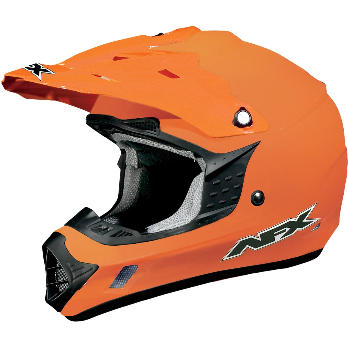 Orange Medium Race-Driven Cyclone ATV MX Motocross Dirt Bike Quad Off-road Helmet 