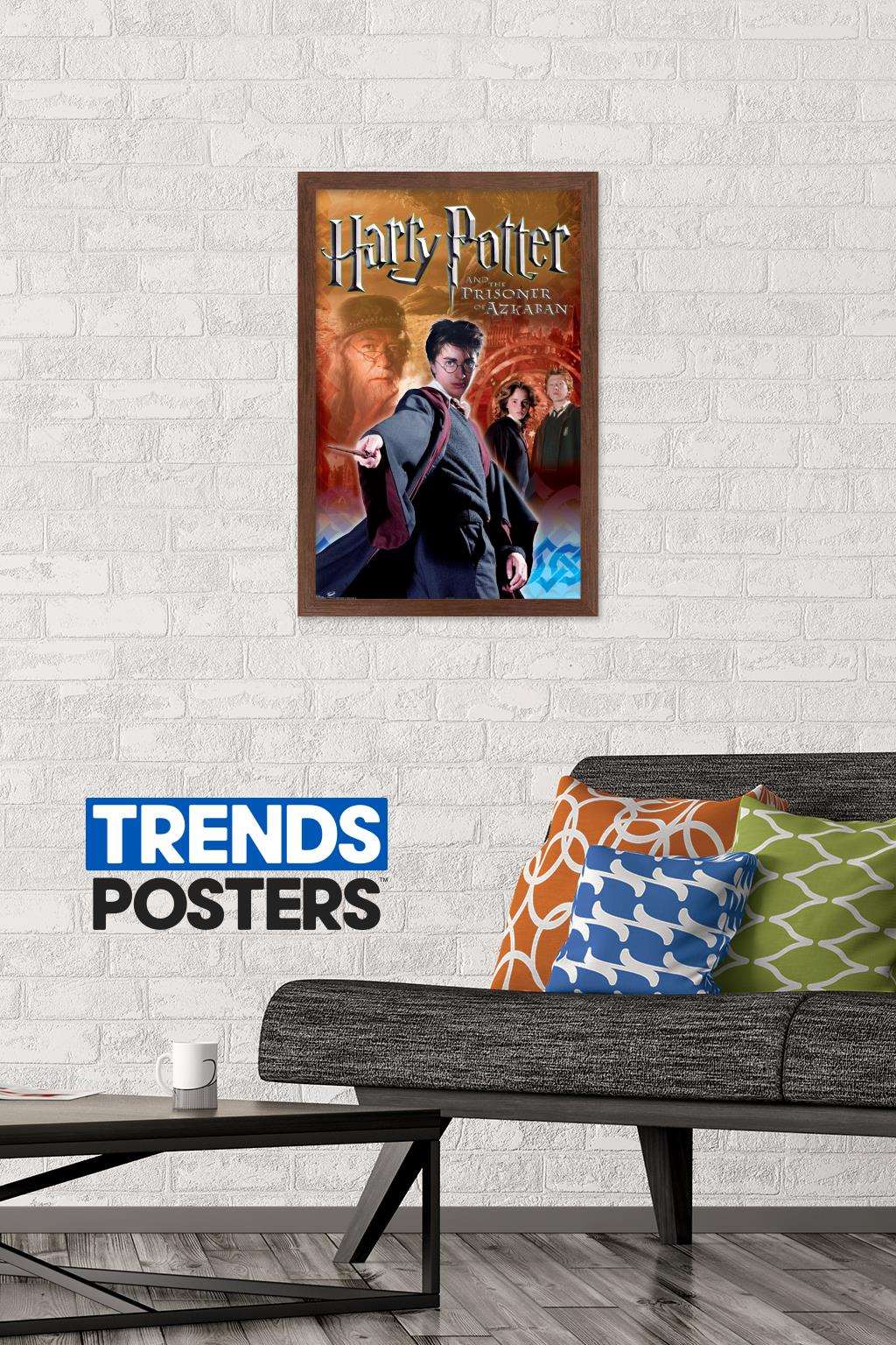 Harry Potter and the Prisoner of Azkaban - Team Wall Poster, 14.725" x 22.375", Framed