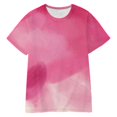 thumbnail image 5 of T-Shirts Shirts For Women Sevevn Women's Fashion Printed T-Shirt Short Sleeves Blouse Round Neck Casual Tops, 5 of 7