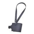 thumbnail image 2 of Porte-gobelet Réglable en Cuir PU Rétro Réutilisable Noir pour Bouteille d'Eau, 2 of 9