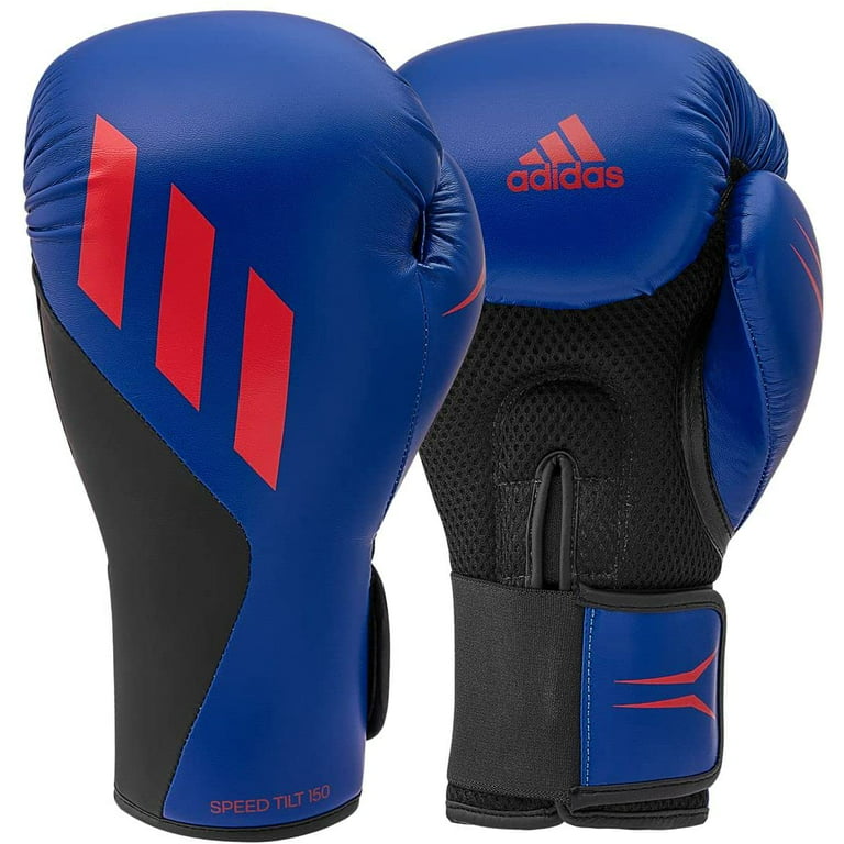 Adidas Speed TILT 150 Black/Solar, Boxing and Royal/Mat 10oz Women, Training for Gloves Men, Unisex, - Fighting Gloves