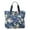 F, variant on Stylago Nylon Tote Bags for Women Fashion Print Large Shoulder Handbags Multiple Zipper Shopping Purse for Shopping Camping Green