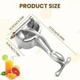 thumbnail image 4 of Hand Juicer Squeezer, Hydrogen Alloy Juicer with Ergonomic Grip, Easy to Clean for Home Kitchen, 4 of 6