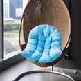 thumbnail image 1 of Cojín para silla giratoria Cojín colgante para silla de huevo Cojín para silla de jardín interior al Cojines para silla de huevo para azul DYNWAVEMX cojín del asiento, 1 of 7