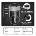 thumbnail image 4 of 40mm Diamond Core Drill Bits for Porcelain Ceramic Tile Marble Brick Vacuum Brazed Hole Saw, 4 of 8