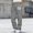 Winter Warm Pants-Dark Gray, variant on Guieoi Winter Warm Pants Plus Size Men's Fashion Drawstring Elastic Waist Solid Color Casual Sweat Length Pants Purple