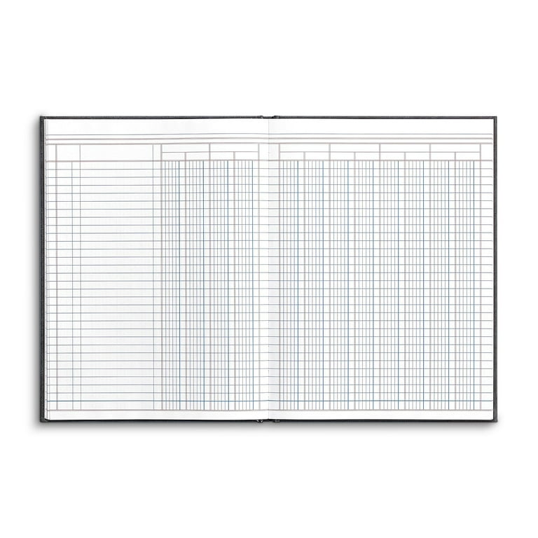 Ledger Book Twin-Wire Binding, 16 Columns With Description, 80 Pages ...