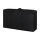 thumbnail image 2 of Bolsa de Almacenamiento de Tela Reforzada Extra Grande 100x58x28cm, Impermeable, Cremallera Resistente, Ventana de PVC Transparente, Negra o Gris, 1 Unidad, 2 of 6