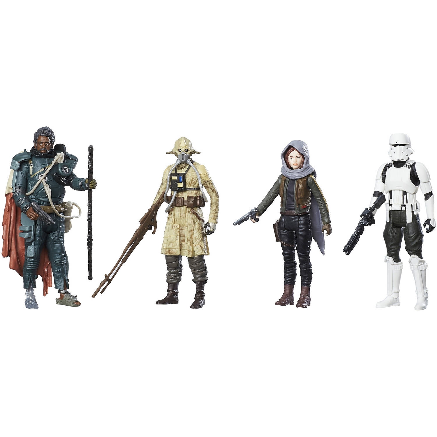 Star Wars Rogue One Disney Store Deluxe figure 10 piece play set NEW RARE Vadar 