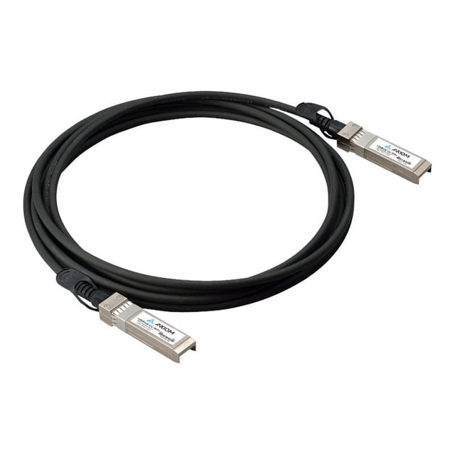 Axiom - Câble 10GBase-CU direct attach - SFP+ à SFP+ - 10 Pieds - twinaxial - Actif - pour BNT RackSwitch G8124; Lenovo System Networking RackSwitch G8264