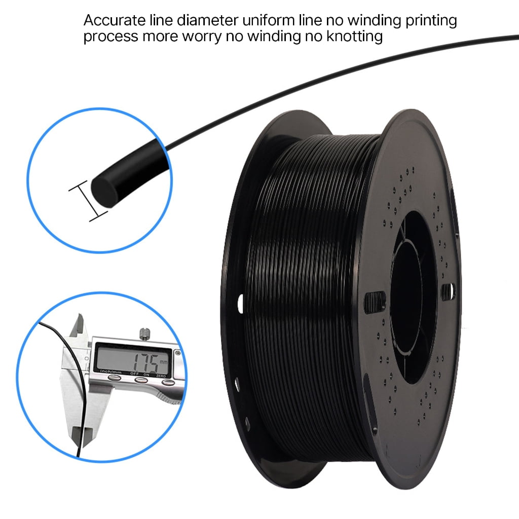 3D Printer Filament PETG 1.75mm 1kg/2.2lbs Filaments Consumables PETG Material for 3D Printer
