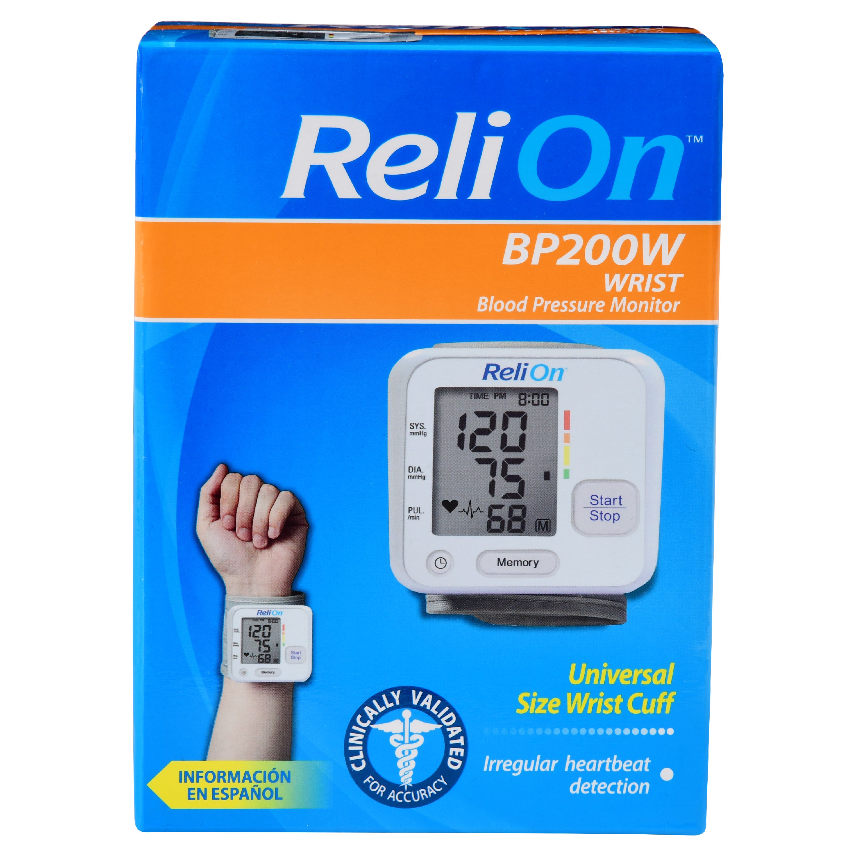 ReliOn BP200W Wrist Blood Pressure Monitor - image 2 of 9