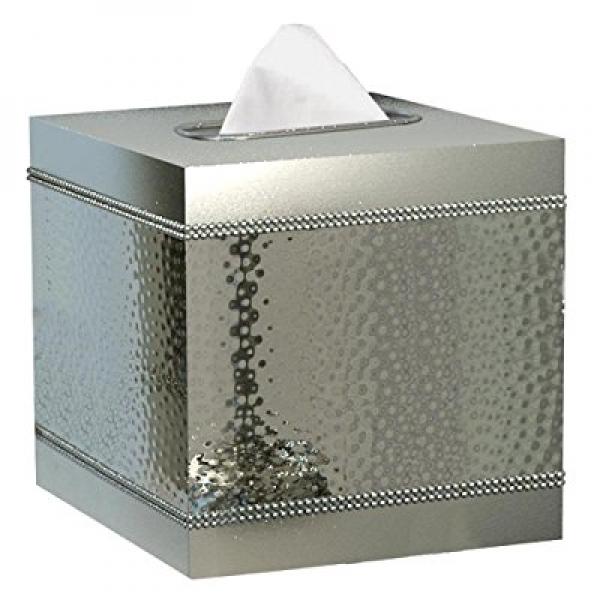 nu steel Hudson Boutique Tissue Box Holder