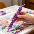 thumbnail image 2 of Glitter Diamond Art Painting Pens with 12 Tips, Mosaic Art Pen Kit, Comfort Grip for Beads Crafts, gift for crafter hobbyists, also for nail art & jewelry crafts, 2 of 9
