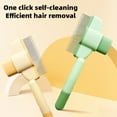 thumbnail image 7 of Pet Comb For Dogs And Cats With Release Button Cat Grooming Comb With Long And Short Stainless Round Teeth Cat Comb For Removing Matted Knots & Loose, 7 of 7