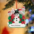 thumbnail image 1 of Ganfancp Decoraciones Navideñas Personalizadas para El Hogar Decoraciones Familiares para Colgar Del Árbol de Navidad Decoraciones Familiares Decoraciones Navideñas Regalos de Navidad Diy Nombre Ofer, 1 of 6