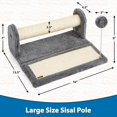 thumbnail image 4 of PAWBEE Cat Scratching Post & Pad 14.5 Scratching Board With Soft Play Ball Toy, 4 of 7