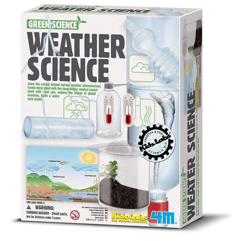 Weather Station Kit, This multifunction weather kit contains a full