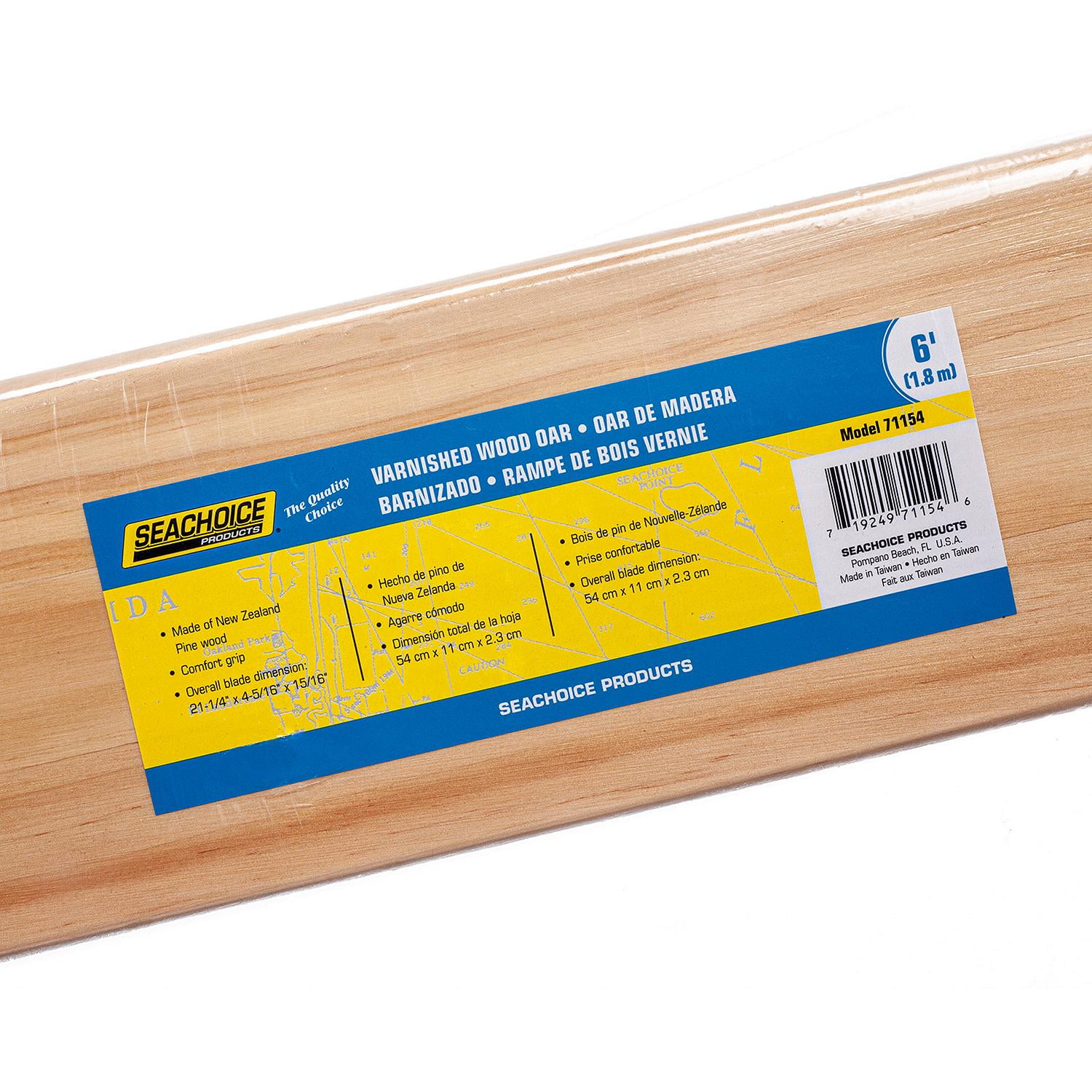 Seachoice Premium Varnished Oar with Comfort Grip