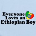 thumbnail image 2 of CafePress - Everyone Loves An Ethiopian Boy Infant Bodysuit - Baby Light Bodysuit, Size Newborn - 24 Months, 2 of 4
