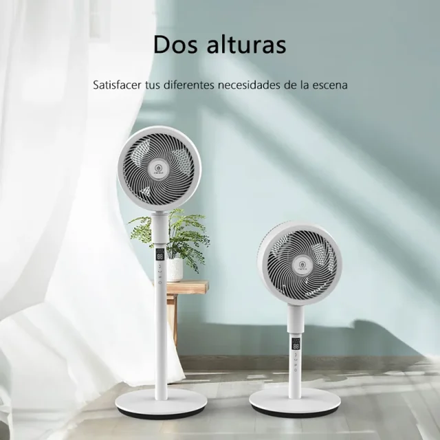 Ventilador de Pedestal CM-TOP Oscilación 32 Velocidades Blanco
