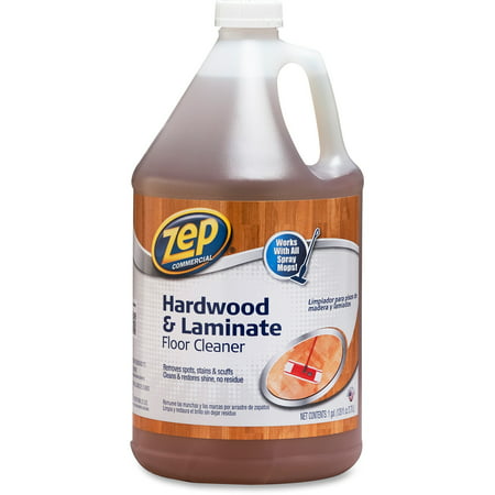 Zep Commercial Floor Cleaner f/ Hardwood/Laminate Refill 1 Gallon 4/CT