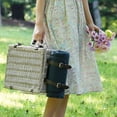 thumbnail image 4 of Set de Canasta de Picnic HappyPicnic para 2 Personas con Enfriador y Manta, 4 of 8