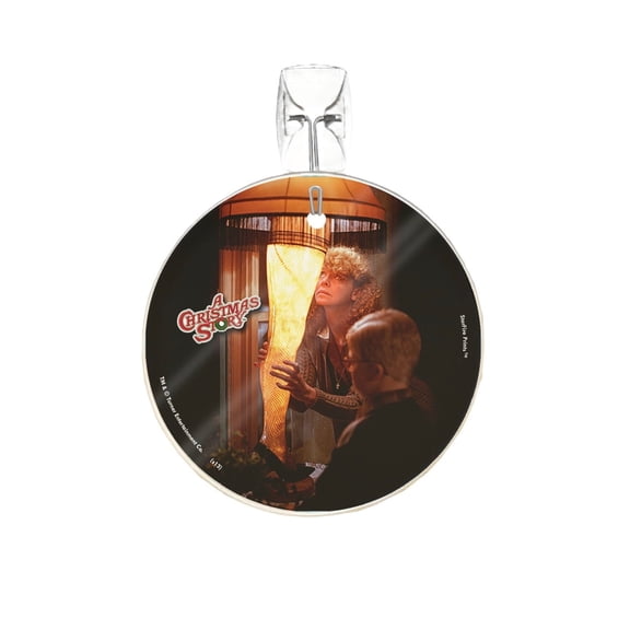 A Christmas Story (Leg Lamp) StarFire Printsâ„¢ Glass Art SPCIR409