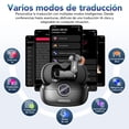 thumbnail image 3 of MINISO MS105 Audífonos Inalámbricos Bluetooth con Traducción AI, Mini Earbuds In-Ear, Diseño de Tallo Corto, Resistentes al Agua, para Trabajo, Deporte y Dormir, Negro con Estuche de Carga, 3 of 8