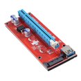 thumbnail image 4 of PCI Express Riser Card 1x a 16x USB3.0 Cable Cable de alimentación para minería Bitcoin Likrtyny Componentes de Computadoras, 4 of 5