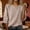 Khaki, variant on Women Cotton Linen Tops Women'S Cotton Gauze Tops Summer Blouses For Women Custom Tshirts For Women Wrinkle Free Travel Clothes For Women Loose Fit Tee Shirt Women Cute Summer Tops