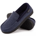 thumbnail image 1 of LongBay Pantuflas Mocasín Acogedoras para Hombre Mocasines Pantuflas de Casa con Memory Foam y Suela de Goma para Interior Exterior, 1 of 5