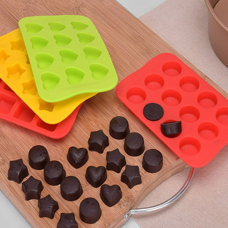 Pianpianzi Clean Bag Ball Monogrammed Ice Cubes Custom Ice Cubes Maker 12 Silicone Chocolate Cube Jelly Ice Bar KitchenDining & Bar, Size: One size