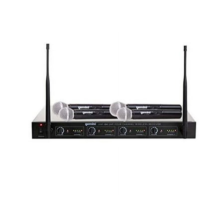 Gemini Pro Audio Live Stage Studio PA DJ Karaoke Handheld Wireless Microphones