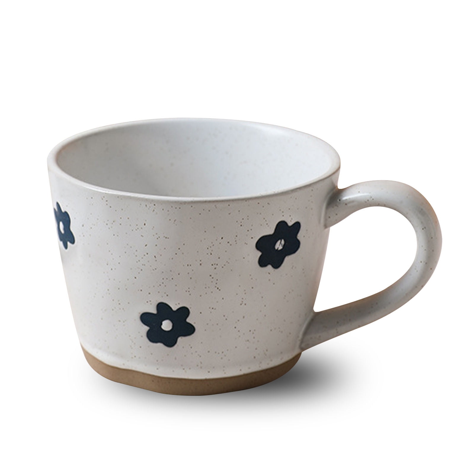 Qeeadeea Soup Cup With Handle, Ceramic Soup Mug Microwave Safe, Cute