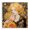Blonde Mother Child Portrait, variant on Stupell Industries Traditional Geometric Patterned Portrait Black Floating Frame Canvas Art, 18 x 18, by RB