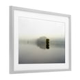 thumbnail image 2 of Stupell Industries Traditional Misty Lake Reflection Gray Framed Print Under Glass, 23 x 17, by Gail Peck, 2 of 8