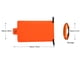 thumbnail image 1 of Bolsa de colchón inflable para exteriores, ultraligera, para campamento, senderismo, bolsa de aire (naranja) Likrtyny Para estrenar, 1 of 8