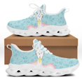 thumbnail image 1 of Yikeluo - Zapatillas de deporte con plataforma de dentista para mujer, de malla transpirable, con estampado de dibujos animados dentales, 1 of 6