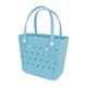 thumbnail image 1 of Bolsa de playa UekekiCG de goma impermeable, lavable al agua, azul, 1 of 2