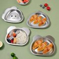 thumbnail image 1 of YAOMOBB Dinner Plate Make Mealtime Fun for Kids with Cartoon Print Shock proof Dinner Plate, 1 of 7